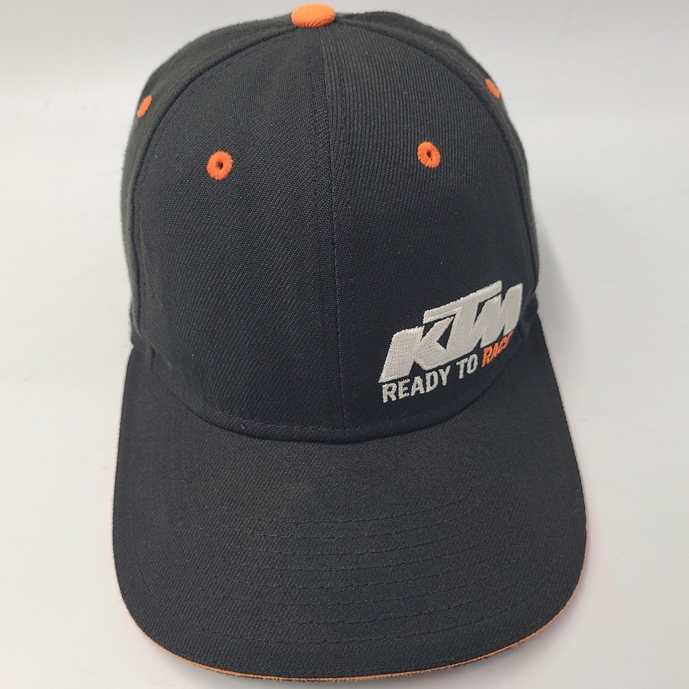 KTM Hat Snapback Black Orange New Era 9Fifty Ready to Race Motocross Racing Men